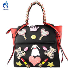 Load image into Gallery viewer, Fun Designer love Lipstick Women Handbag Shoulder Bag tote Braccia Handbag Feminina Luxury Handbags  Sac A Main Di Marca Bolsa