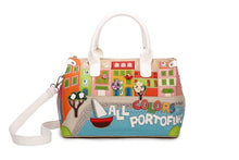 Load image into Gallery viewer, Hot luxury Braccialini bags Women fashion Embroidery Handbag Hitcolor Shoulder Bags Women Crossbody Messenger Bag Large capacity