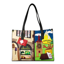 Load image into Gallery viewer, Sweden Women Bags Leather Patchwork Embroidery Handbags Shoulder Bags Cross Body Bag Braccialini Handmade Cartoon