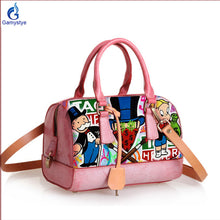 Load image into Gallery viewer, Women genuine leather bags pillow Personal custom Boston Barrel bag Cowhide Bag Messenger Portable Handbags Cylindrical bag