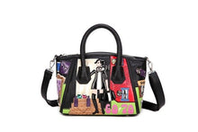 Load image into Gallery viewer, Braccialini Style Tailan Bucket bags fashion luxury Canvas Bags Embroidery Handbag Hit Shoulder Bags Women Cross Messenger Bag