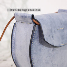 Load image into Gallery viewer, 2020 new summer Women&#39;s Messenger bag real leather Crossbody bag handmake Painted Flowers bag women Genuine leather Bags