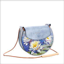 Load image into Gallery viewer, 2020 new summer Women&#39;s Messenger bag real leather Crossbody bag handmake Painted Flowers bag women Genuine leather Bags