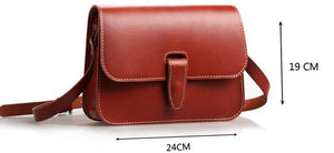 2020 summer Small square Messenger bag Women's real leather Crossbody bag handmake ALEC Flowers bags women Genuine leather bolsa
