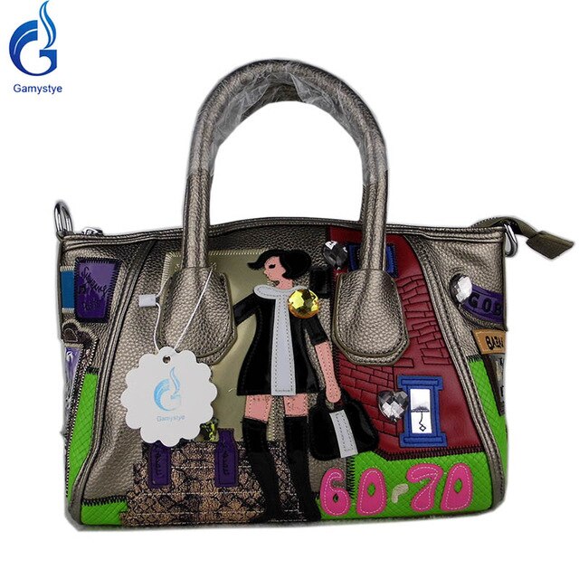 Braccialini Style Tailan Bucket bags fashion luxury Canvas Bags Embroidery Handbag Hit Shoulder Bags Women Cross Messenger Bag